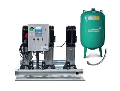 Baymak - Baymak 1KVC 40/80 M Dikey Çok Kademeli Hidrofor (6 Kat / 18 Daire) GÜÇ= 1x1,36 HP 3.7-5 Atü