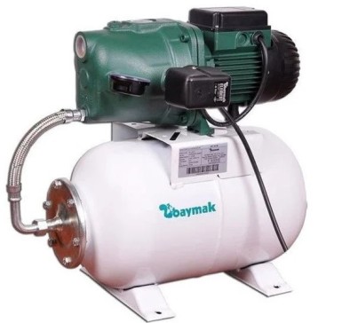 Baymak - Baymak Jet 102 M Hidrofor - 20 Lt. Tanklı (4 Kat / 5 Daire) - Ücretsiz Sevk