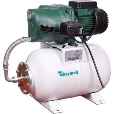 Baymak - Baymak Jet 102 M Hidrofor - 50 Lt. Tanklı (4 Kat / 5 Daire) - Ücretsiz Sevk