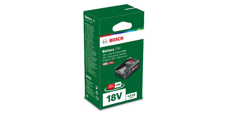 Bosch Akü paketi PBA 18V 4,0Ah W-C Power Plus-1607A350T0