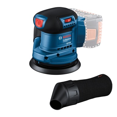 Bosch Profesyonel GEX 185-LI Akülü Eksantrik Zımpara (Solo model) - Thumbnail