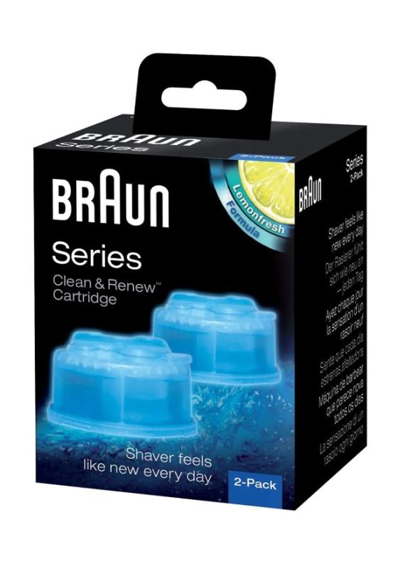 Braun Series Clean&Renew Traş Makinesi Temizleme Sıvısı 2'li Paket