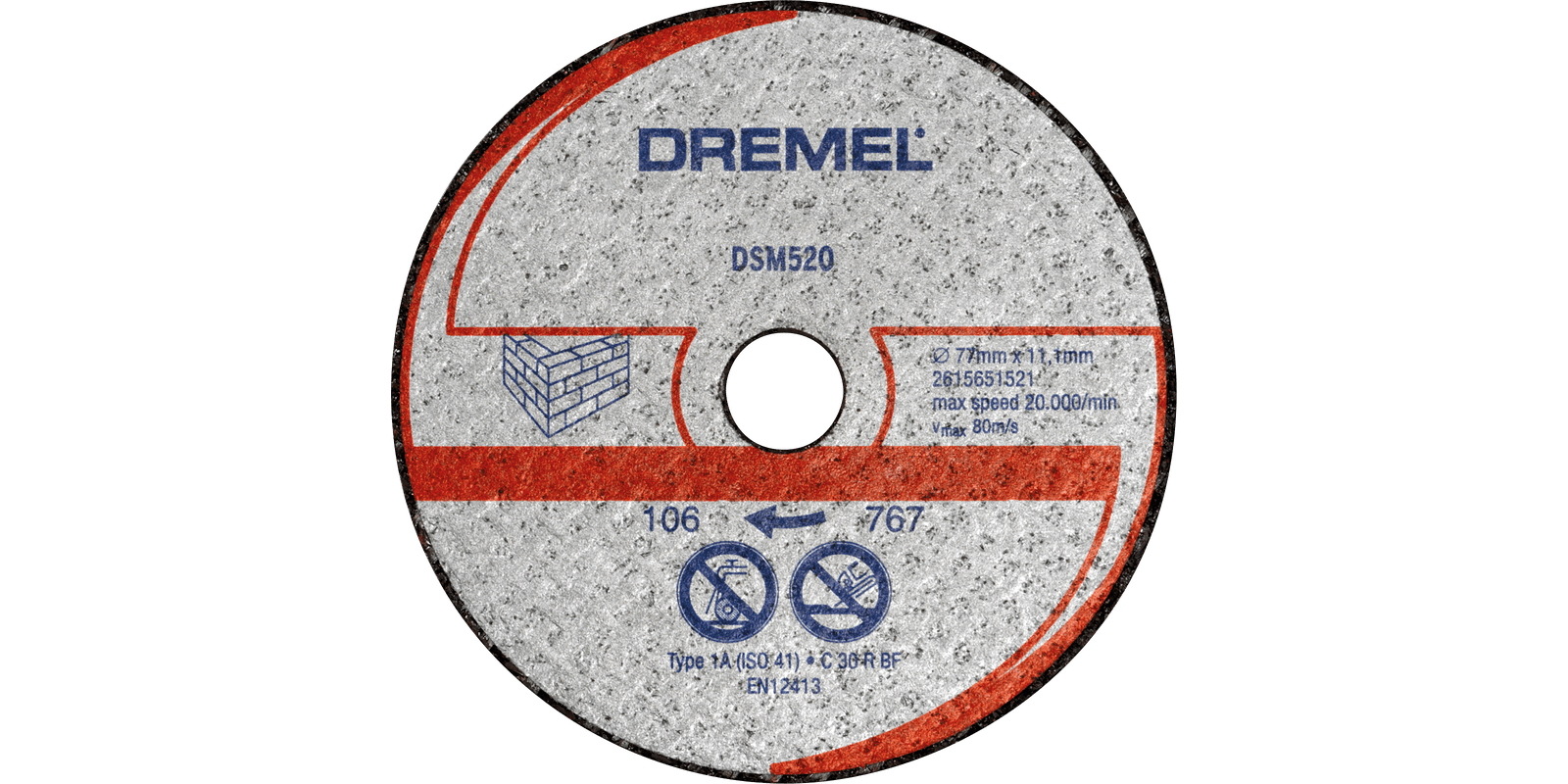  Dremel Dsm20 Duvar Kesme Diski (dsm520)