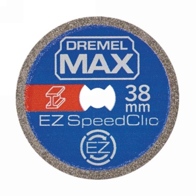 Dremel - Dremel Max EZ Speedclic: Metal Kesme Diskleri 12'Li Paket (SC456DM)