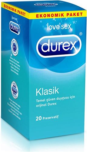 Durex - Durex Klasik 20 li Paket