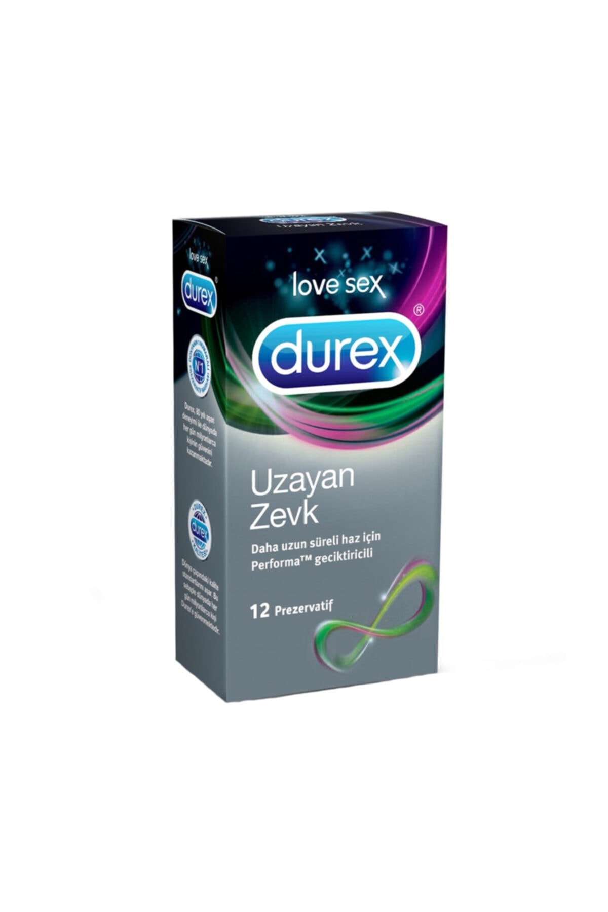 Durex - Durex Uzayan Zevk Prezervatif 12'li