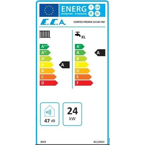 ECA CONFEO PREMIX 24 HM DG ERP 20.000 kcal/h Premix Yoğuşmalı Kombi