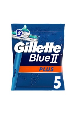 Gillette - Gillette Blue2 Plus Kullan At Tıraş Bıçağı 5'li