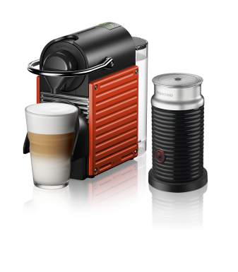 Nespresso - Nespresso C66T Pixie Bundle Kapsüllü Kahve Makinesi Kırmızı