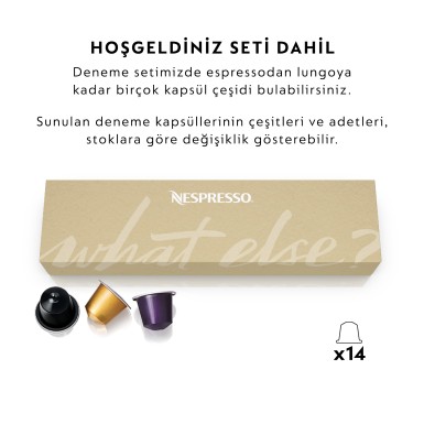 Nespresso Essenza Mini C35 Bundle Kapsüllü Kahve Makinesi Siyah - Thumbnail