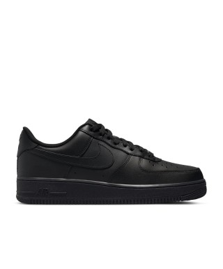 Nike - Nike Air Force 1 07 Siyah Spor Ayakkabı