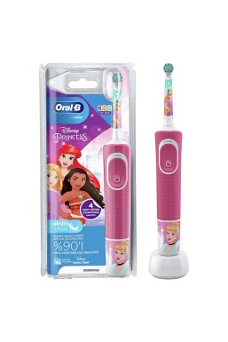 Oral-B - Oral-B D100 Disney Prenses Şarj Edilebilir Diş Fırçası