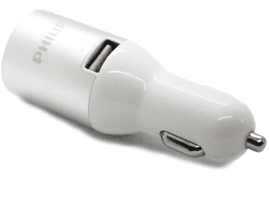 Philips SHB1803 Bluetooth 4.2 Kulak İçi Kulaklık + USB 2.4A Araç İçi Şarj Adaptörü - Thumbnail
