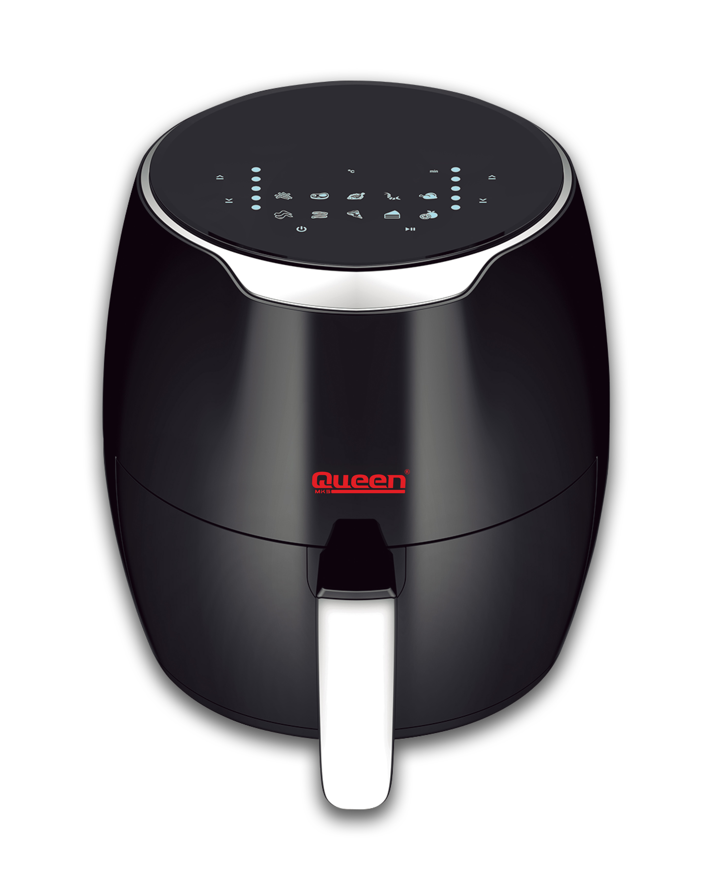  Queen Smartfryer Xl Airfryer 5lt Dokunmatik Yağsız Sıcak Hava Fritözü
