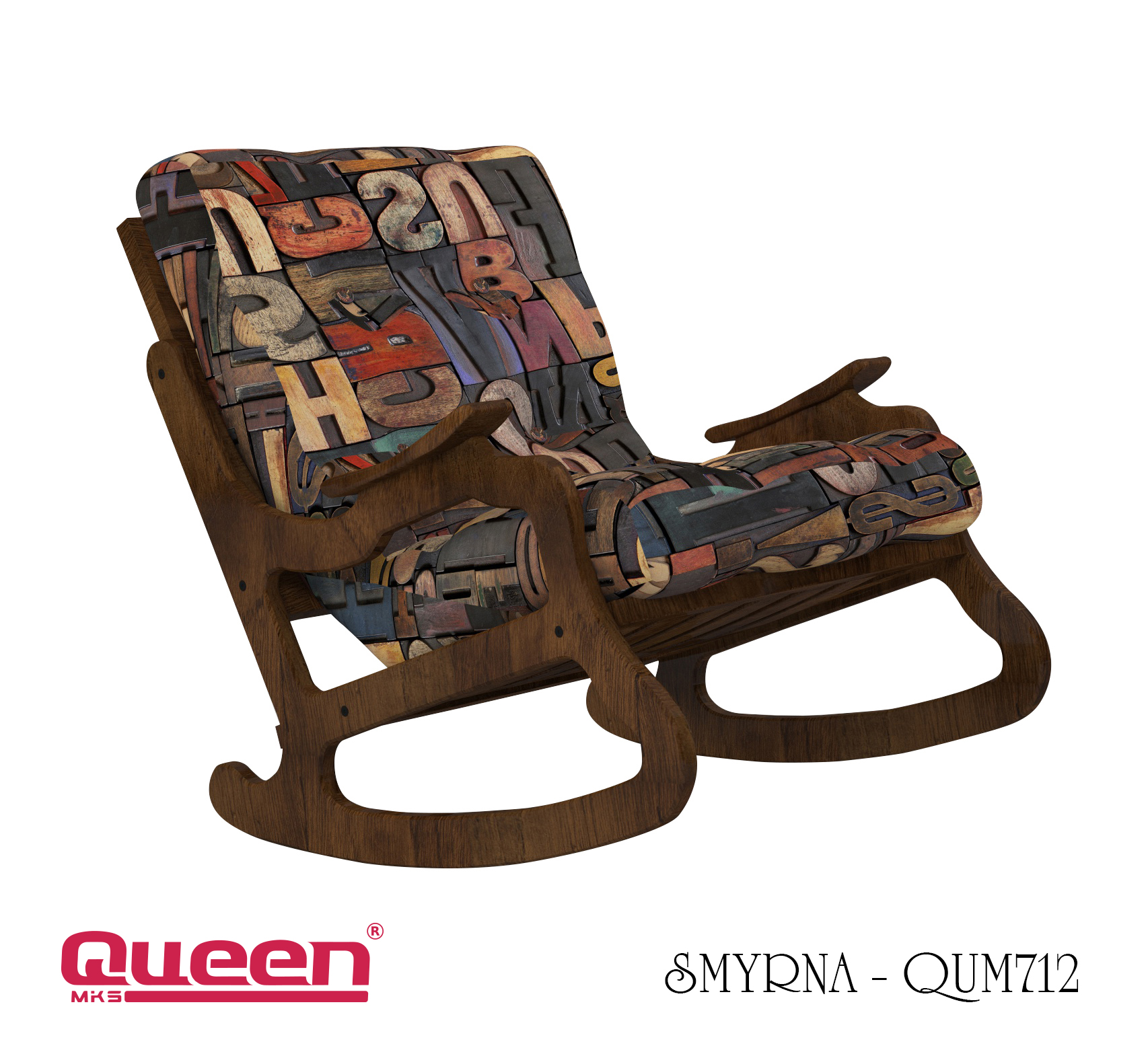 Queen SMYRNA QUM712 Bahçe Sallanan Koltuk Set Mobilya, Yıl Başı