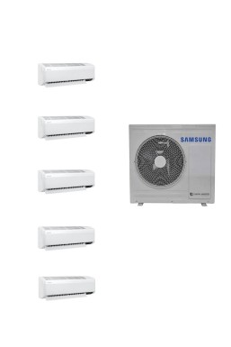Samsung - Samsung Wind Free 1+5 Multi Split Klima 9+9+12+12+18 İç Ünite ve 10 Kw Dış Ünite