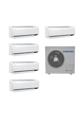 Samsung - Samsung Wind Free 1+5 Multi Split Klima 9+9+9+9+9 İç Ünite ve 10 Kw Dış Ünite