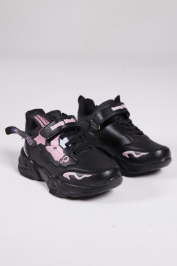 Tonny Black - Tonny Black Siyah Fuşya Çocuk Spor Ayakkabı Tbz99u