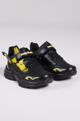 Tonny Black - Tonny Black Siyah Sarı Çocuk Spor Ayakkabı Tbz99u