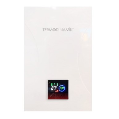 Termodinamik - Termodinamik DEK 12 10.320 kcal/h Dokunmatik Panelli 3 Fazlı Elektrikli Kombi 380 V 50 Hz