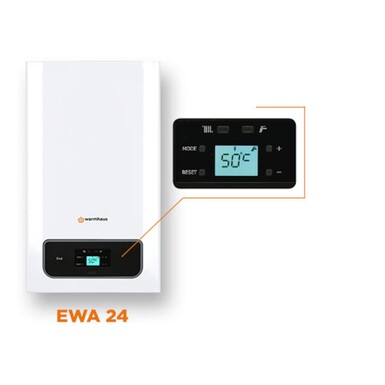 Warmhaus - Warmhaus EWA 24 20.640 kcal/h Premix Yoğuşmalı Kombi